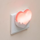 Ночник "Солнышко" LED от сети 220В МИКС 7,5х4,5х9 см RISALUX - фото 24381192