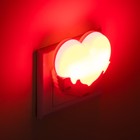 Ночник "Солнышко" LED от сети 220В МИКС 7,5х4,5х9 см RISALUX - фото 24381193