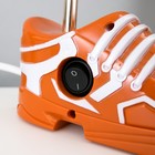 Настольная лампа "Баскетбол" E14 15Вт оранжево-белый 6х30х32,5 см RISALUX - фото 21450833