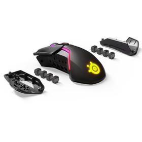

Мышь Steelseries Rival 650, игровая, беспроводная, оптическая, 12000 dpi, чёрная