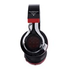 Наушники беспроводные LuazON OBT 1.1, накладные, BT 4.2, 250 мАч, LED, FM, microSD, черные 44 - Фото 3