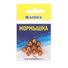 Мормышка литая Marlin s "Шар", d=8 мм, вес 2.87 г (комплект 10 шт) - фото 27134320