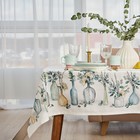 Скатерть «Этель» Flower mood, 146×110 см, 100% хлопок, репс 210 г/м² - Фото 1