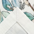 Скатерть «Этель» Flower mood, 146×110 см, 100% хлопок, репс 210 г/м² - Фото 5