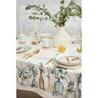 Скатерть «Этель» Flower mood, 146×220 см, 100% хлопок, репс 210 г/м² - Фото 10