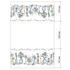 Скатерть «Этель» Flower mood, 146×250 см, 100% хлопок, репс 210 г/м² - Фото 8