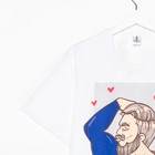 Футболка мужская KAFTAN "Best", белый, р. 54 - фото 804692709