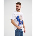 Футболка мужская KAFTAN "Best", белый, р. 54 - фото 804692703