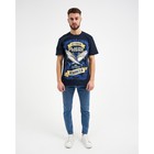 Футболка мужская KAFTAN "Рыбак", синий, р. 54 - фото 35186664