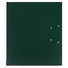 Папка-регистратор А4, 50 мм, Calligrata, полипропилен, металлическая окантовка, карман на корешок, собранная, зелёная - фото 9527177