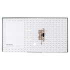 Папка-регистратор А4, 50 мм, ПВХ, тиснение «лен», металлическая окантовка, карман на корешок, собранная, зеленая - Фото 4