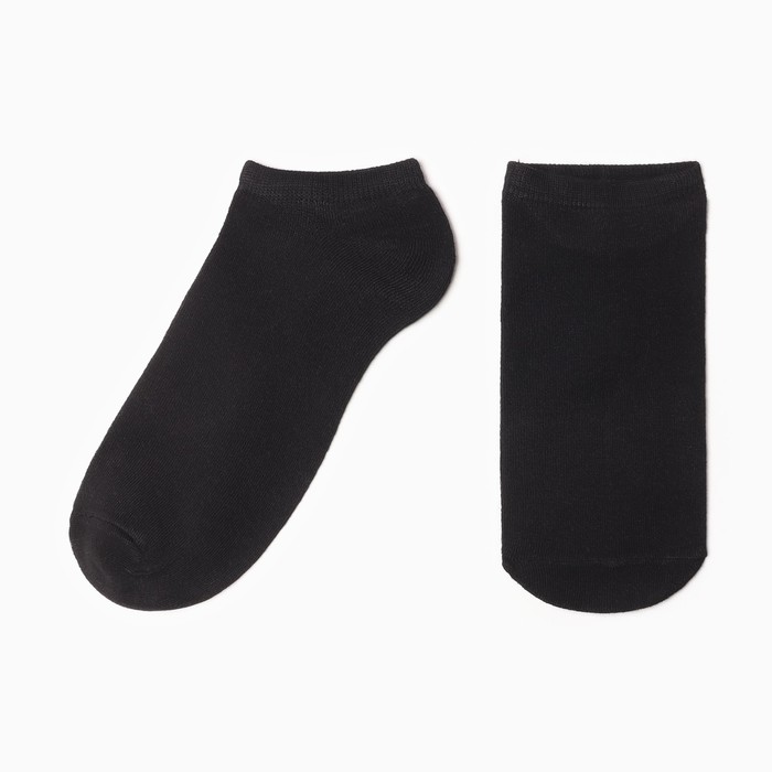 Носки мужские укороченные MINAKU: Premium цвет чёрный, размер 40-41 (27 см) - Фото 1