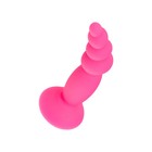 Анальная пробка A-Toys by Toyfa Hild, силикон, цвет розовый, 11 см - Фото 11