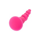 Анальная пробка A-Toys by Toyfa Hild, силикон, цвет розовый, 11 см - Фото 9
