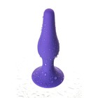 Анальная пробка A-Toys by Toyfa, силикон, фиолетовая, 10,2 см - Фото 13