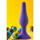 Анальная пробка A-Toys by Toyfa, силикон, фиолетовая, 10,2 см - Фото 5
