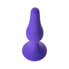 Анальная пробка A-Toys by Toyfa, силикон, фиолетовая, 10,2 см - Фото 9