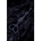 Анальная пробка POPO Pleasure by Toyfa Aquilae, силикон, чёрная, 18 см, d 3 см - Фото 3