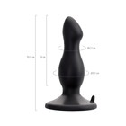 Анальная пробка Toyfa POPO Pleasure Antlia, силиконовая, чёрная, 10,5 см - Фото 7