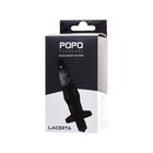Анальная пробка Toyfa POPO Pleasure Lacerta с вибрацией, TPR, чёрная, 12,1 см - Фото 7