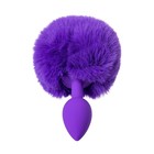 Анальная пробка ToDo by Toyfa Sweet bunny, силикон, цвет фиолетовый, 13 см, d 2,8 см - Фото 3