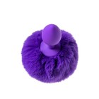 Анальная пробка ToDo by Toyfa Sweet bunny, силикон, цвет фиолетовый, 13 см, d 2,8 см - Фото 6