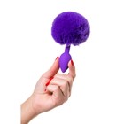 Анальная пробка ToDo by Toyfa Sweet bunny, силикон, цвет фиолетовый, 13 см, d 2,8 см - Фото 7