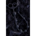 Анальные бусы Toyfa POPO Pleasure Cephei, силикон, чёрные, 33,5 см, d 2,4 см - Фото 10