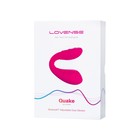 Вибратор для пар Lovense Quake Dolce, силикон, цвет розовый, 20 см - Фото 12