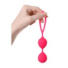 Вагинальные шарики A-Toys by Toyfa Rai, силикон, розовые, 17 см - Фото 3