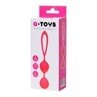 Вагинальные шарики A-Toys by Toyfa Rai, силикон, розовые, 17 см - Фото 4