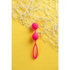 Вагинальные шарики A-Toys by Toyfa Rai, силикон, розовые, 17 см - Фото 6