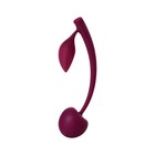 Вагинальный шарик JOS WILD CHERRY, силикон, вишневый, 13 см - Фото 2