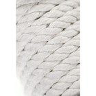 Верёвка для шибари Pecado BDSM, на катушке, хлопок, белая, 10 м - Фото 5