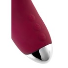 Вибратор с клиторальным стимулятором L'eroina by Toyfa Mion, силикон, бордовый, 22 см - Фото 11
