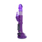Вибратор с клиторальным стимулятором Toyfa A-Toys , TPR, цвет фиолетовый, 22 см - Фото 6