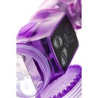 Вибратор с клиторальным стимулятором Toyfa A-Toys High-Tech fantasy , TPE, цвет фиолетовый, 22 см - Фото 5