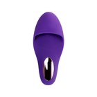 Клиторальный стимулятор - насадка JOS Swizzy, силикон, цвет фиолетовый, 12 см - Фото 7