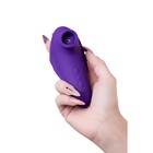 Клиторальный стимулятор - насадка JOS Swizzy, силикон, цвет фиолетовый, 12 см - Фото 10