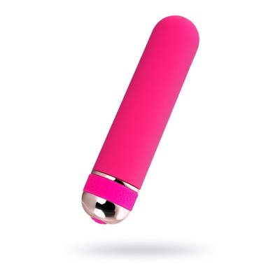 Нереалистичный вибратор A-Toys by Toyfa Mastick mini, ABS пластик, цвет розовый, 13 см