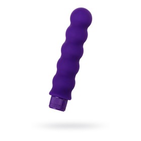 Нереалистичный вибратор Toyfa A-Toys , силикон, цвет фиолетовый, 17 см