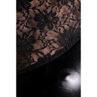 Платье Glossy Lulu из материала Wetlook, чёрное, M - Фото 4