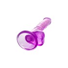 Реалистичный фаллоимитатор A-Toys by Toyfa Celiam, TPE, цвет фиолетовый, 20,5 см - Фото 11