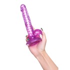 Реалистичный фаллоимитатор A-Toys by Toyfa Celiam, TPE, цвет фиолетовый, 20,5 см - Фото 13