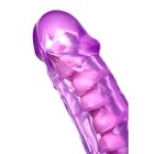 Реалистичный фаллоимитатор A-Toys by Toyfa Celiam, TPE, цвет фиолетовый, 20,5 см - Фото 4