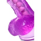 Реалистичный фаллоимитатор A-Toys by Toyfa Celiam, TPE, цвет фиолетовый, 20,5 см - Фото 5