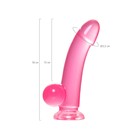 Реалистичный фаллоимитатор A-Toys by Toyfa Fush, TPE, цвет розовый, 18 см - Фото 13