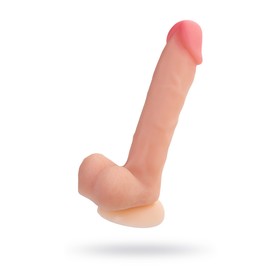 Фаллоимитатор RealStick Silicone Ryan G, телесный, 22,5 см