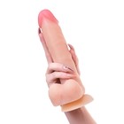 Фаллоимитатор RealStick Silicone Ryan G, телесный, 22,5 см - Фото 7