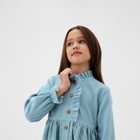 Платье для девочки MINAKU, цвет голубой, рост 140 см - Фото 5